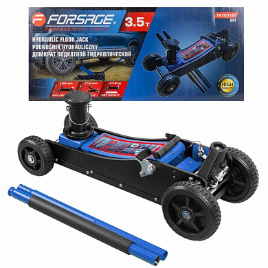 Домкрат подкатной гидравлический 3.5 т, 155-710 мм Forsage F-T830018Z MT