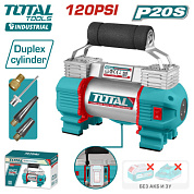 Компрессор автомобильный аккумуляторный TOTAL TACLI2026