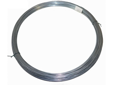 Проволока вязальная оцинкованная Ø1,0 мм, бухта 50 м, ГОСТ 3282-74 ПРОСТ 1435582169286