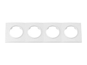 Рамка 4-местная белая, Прованс, Bylectrica ЮЛИГ.735212.502