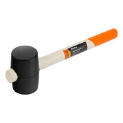 Киянка резиновая, 340 г, черная резина, деревянная рукоятка Sparta 111405