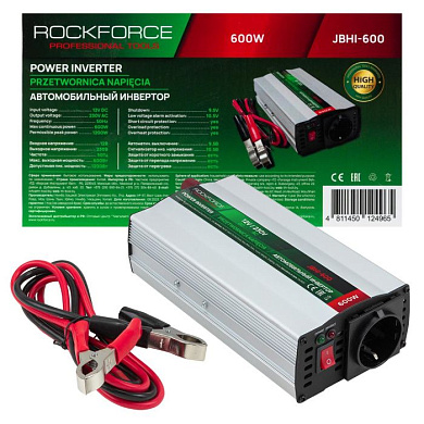 Инвертор (преобразователь напряжения) 600W RockForce RF-JBHI-600
