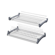 Сушка для посуды 800 с профилем, хром GRIDLI (без коробки) 113165