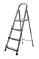Стремянка 4 ступени, оцинкованная ООО "Планета" П061/4