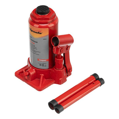 Домкрат гидравлический бутылочный 8 т, 180-350 мм Sparta Compact