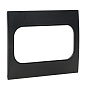 Стокгольм Рамка для розетки 2-местная черная EKF PROxima EYM-G-303-30