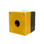 Корпус КП101 пластиковый 1 кнопка желтый EKF PROxima cpb-101-o