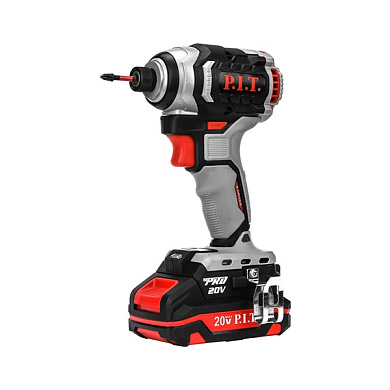 Винтоверт IMPACT аккум. бесщёточный, 20 В, 170 Нм, 3 ск, 1 акб 2Ач, ЗУ, HEX 1/4" PIT PSD20H-170A/1