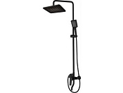 Душевая система Lt D35, серия Lily черный, на стену, короткий излив A-five A5-1236