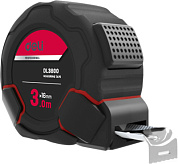 Рулетка "Deli 3800", 3 м, черный