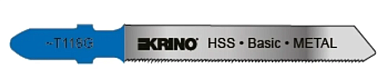 Полотно по металлу для лобзика T118G HSS 76x0,8, 3 шт. Krino 23620100