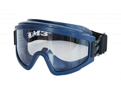 Очки закрытые панорамные ЗН11 PANORAMA StrongGlass прозрачные PC Super СОМЗ 21137