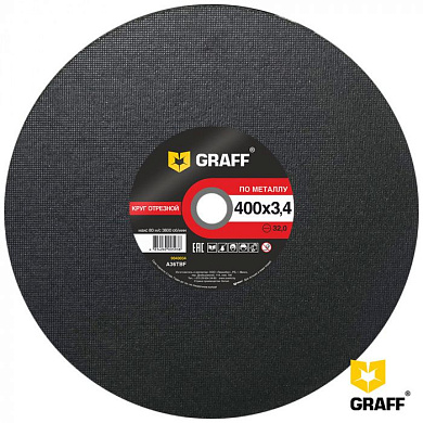 Круг отрезной по металлу 125x1,6x22,23 мм GRAFF 9012516