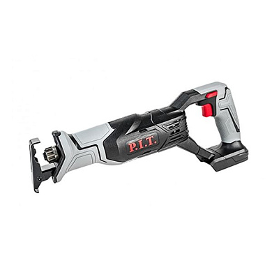Пила сабельная аккумуляторная, Li-ion, 20 В.,0-2700 ход/мин., БЗП, пропил 65мм, ход 22мм Без АКБ и ЗУ. PIT PSA20H-115A (без ЗУ и АКБ)
