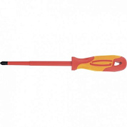 Отвертка диэлектрическая CrMo, до 1000 В, двухкомпонентная рукоятка Gross