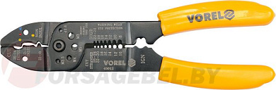 Щипцы для обжима и зачистки проводов 0.64-2.6/26-10AWG; 0.8-2.6/22-10AWG Vorel 45012