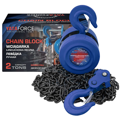 Таль ручная цепная 2 т YATAFORCE YF-TRC9020