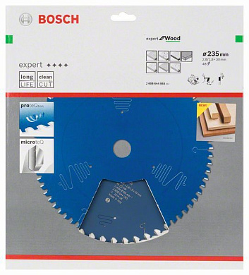 Пильный диск Expert for Wood 235x30 мм Z48 BOSCH 2608644065