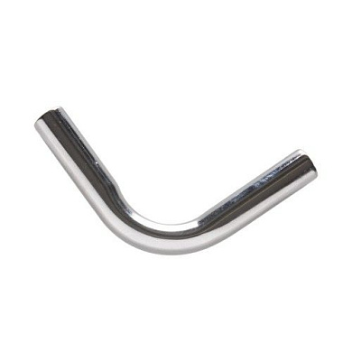 Угол трубы d16 90*, хром AKS 15275