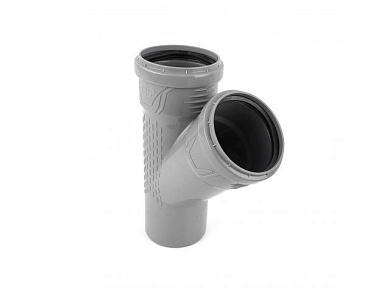 Тройник ВК 75/75х45, РТП, для внутренней канализации РосТурПласт 36529