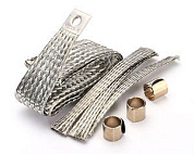 Комплект заземления для кабелей с медным ленточным экраном КВТ КМЛЭ