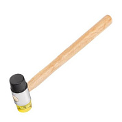 Молоток рихтовочный бойки 35 мм комбинированная головка, деревянная ручка Sparta 108305