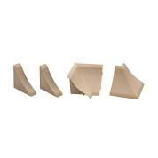 Комплект ПВХ аксессуаров к плинтусу LP тарна (112) EL-MECH-PLAST 60543