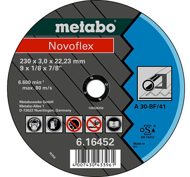 Круг отрезной 150×3,0×22,2 для камня, METABO 616448000
