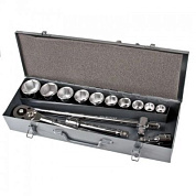 Набор торцевых головок 3/4" 22-50 мм 14 пр. 6-гр CrV PROLINE 18804