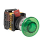 Кнопка AELA-22 зеленая с подсветкой NO+NC 380В Грибок EKF PROxima pbn-aela-1g-380