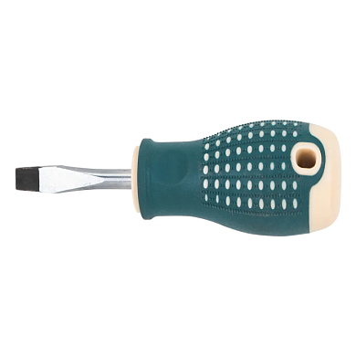 Отвертка шлицевая короткая SL6.5х38 мм RockFORCE RF LIGHT-7036538