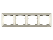 Рамка 4-ая горизонтальная титан, DARIA, Mutlusan 21208001483