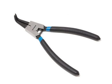 Съемник стопорных колец на разжим, гнутый на 90° 180 мм Forsage F-609180SB