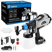 Краскопульт аккумуляторный SG20DK PRO DEKO 083-1136
