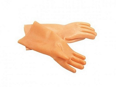 Перчатки диэлектрические бесшовные р-р №4 АЗРИ 4607006492448