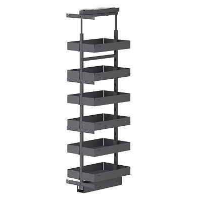 Выдвижная колонна-карго 400 ICON, графит PRIME by AKS 115609