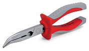 Длинногубцы изогнутые 200 мм диэлектрические серии СТАНДАРТ КВТ