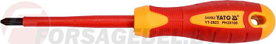 Отвёртка PH2х100 мм 1000V Yato YT-2823