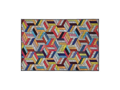 Коврик влаговпитывающий "Velur" 60*90 см "Мультицвет 3D" ВОРТЕКС 24410