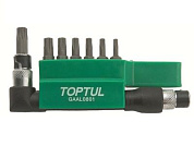 Набор бит Torx1/4'' Т10-Т40 30 мм 8 шт Toptul GAAL0801
