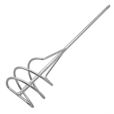 Миксер для песчано-гравийных смесей, 100х450 мм, оцинкованный, хвостовик SDS Plus Denzel 848277