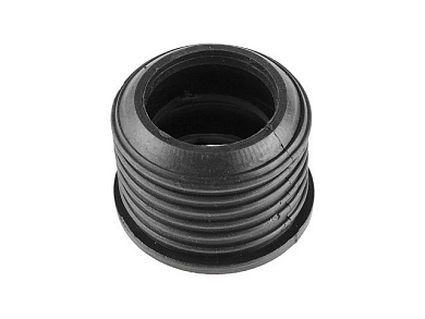 Манжета переходная D40х32 мм, трехлепестковая, черная Симтек 1-0011