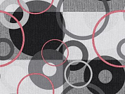 Клеенка столовая, нетканая основа с ПВХ покр. "DECO", 1 м.пог., (продажа кратно 20 м!) PERFECTO LINEA 11-165187