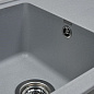 Мойка кухонная из мраморной крошки, gray, Wisent W620-29