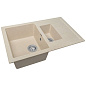 Мойка кухонная из мраморной крошки, бежевый, C10-20 Gerhans
