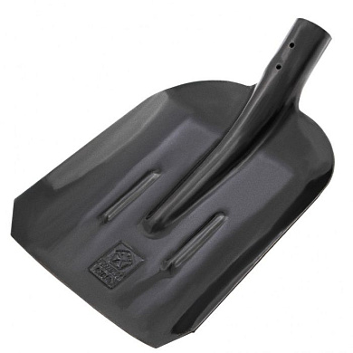 Лопата совковая, 235 x 285 мм, ребра жесткости, без черенка, Россия Сибртех 61471