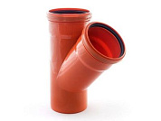 Тройник НК 110/110х45 РТП, для наружной канализации РосТурПласт 36512