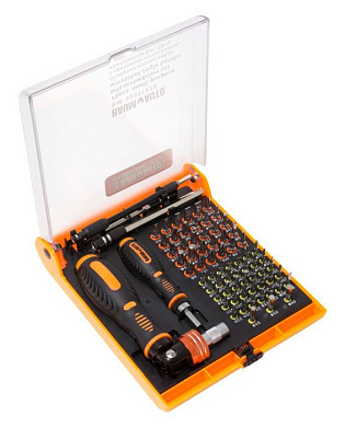 Набор отверток реверсивных многоцелевых с удлинителями и набором бит для точных работ 70 пр. BaumAuto BM-30311470