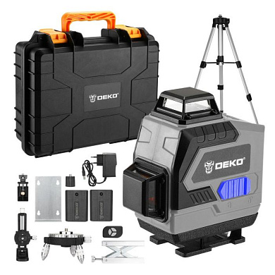 Лазерный уровень DKLL16 + штатив DEKO 065-0233