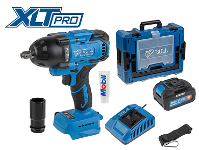 Аккум. ударный гайковерт SC 1807 Xcase XLTpro бесщет. 18 В 750 Н*м 1/2" 1х4 А*ч з/у 4 А BULL 1329722